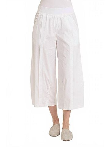 XCVI Benson Cropped Pants in White (view 2)
