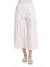 XCVI Solid White Benson Cropped Pants in White Size M - photo 2