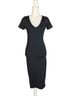 Leith Solid Black Cocktail Dress Size XS - photo 1