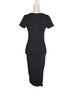 Leith Solid Black Cocktail Dress Size XS - photo 2