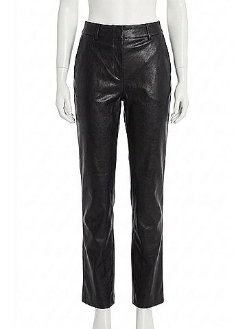 Commando Faux Leather Trouser in Black (view 1)