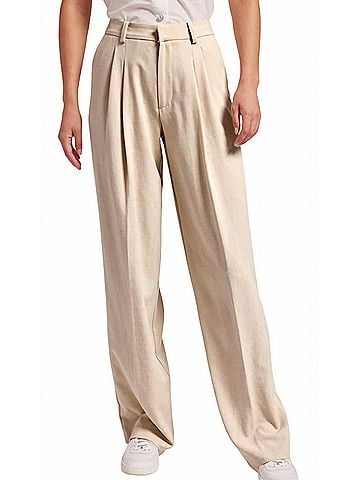 Generation Love Beatrice Light Suiting Pant in Tan (view 2)
