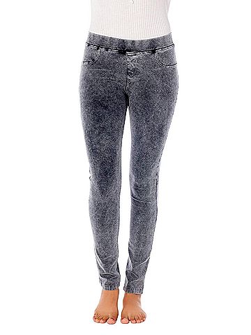 Angel High Waisted Legging in Charcoal (view 2)