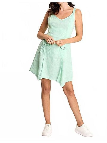 XCVI Tank Dress in Icy Mint (view 2)