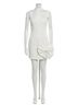 Elliatt Solid White Rays Dress in Ivory Size M - photo 1
