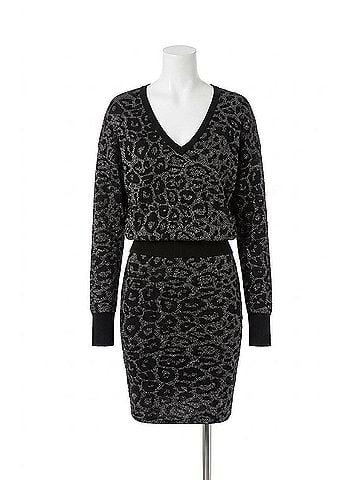 ALLSAINTS Roxanne Dress in Charcoal Grey (view 1)