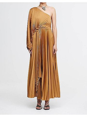 Acler Sadgill Maxi Dress in Caramel (view 2)