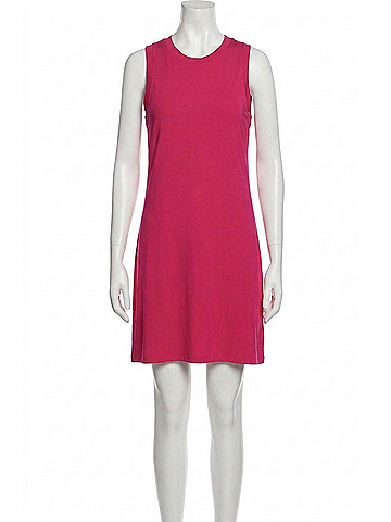 Another Love Justine Rib Mini Dress in Pink Paradise (view 1)