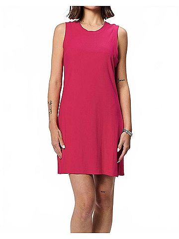 Another Love Justine Rib Mini Dress in Pink Paradise (view 2)