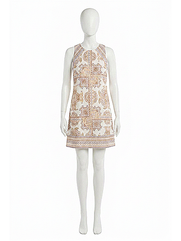 Hale Bob Amber Pastels Sleeveless Jersey Dress in Multi Lavender (view 1)