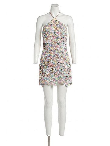Elliatt Rue Mini Shift Dress in Multicolor (view 1)