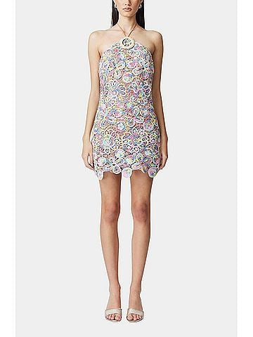 Elliatt Rue Mini Shift Dress in Multicolor (view 2)