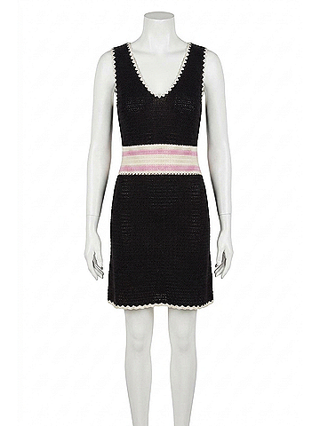Heartloom Nile Mini Dress in Black (view 1)