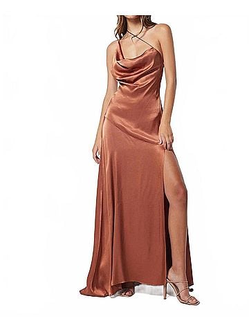 Elliatt Belmont Maxi Gown in Copper (view 2)