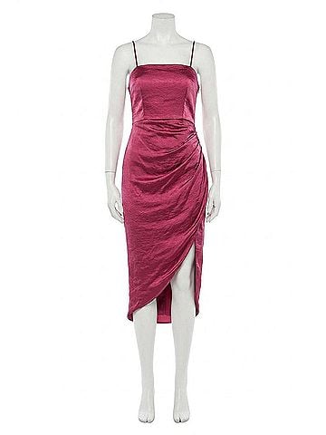 Elliatt Casey Midi Dress in Berry (view 1)