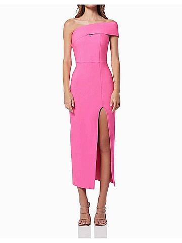 Elliatt Soroa Midi Dress in Pink (view 2)