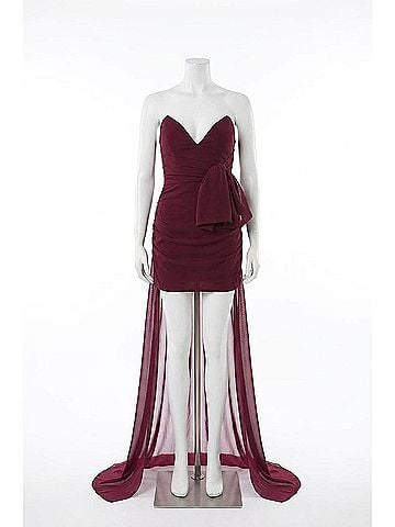 Katie May Ali Dress in Sangria (view 1)