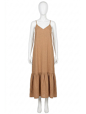 Lilla P Cami Maxi Dress in Beachwood (view 1)