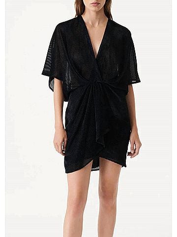 IRO Zely Mini Dress in Black (view 2)