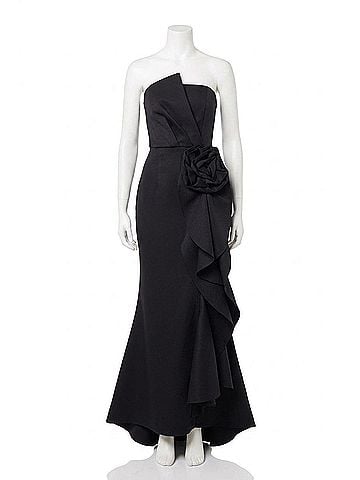 Elliatt Gavotte Maxi Gown in Black (view 1)