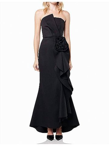Elliatt Gavotte Maxi Gown in Black (view 2)