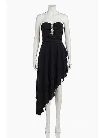 Elliatt Kienna Mini Dress in Black (view 1)