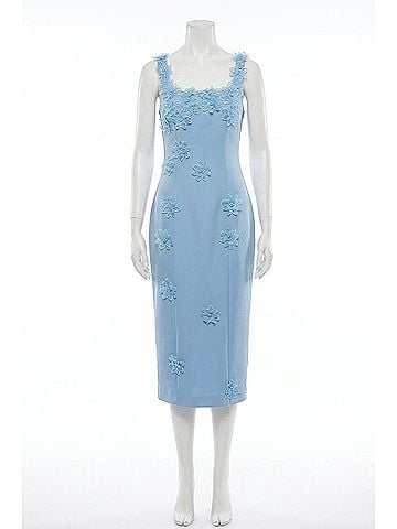 Elliatt Prague Midi Dress in Cornflower (view 1)