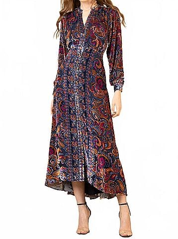 Hale Bob Clarissa Dress in Navy (view 2)