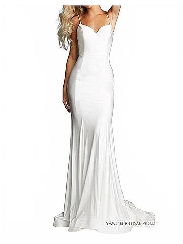 Jovani Women's Wedding Dress in Ivory (view 2)