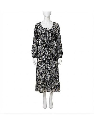 Cleobella Melinda Midi Dress in Dark Magnolia (view 1)