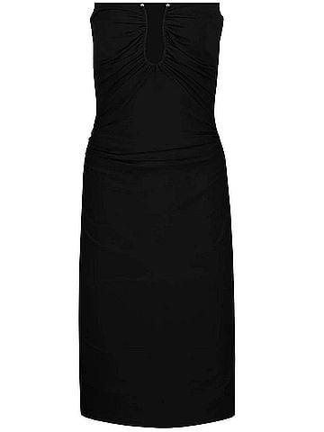 Bishop + Young Women's Clayton Party Dress in Black (view 2)