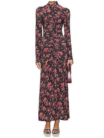 Ulla Johnson Ida Dress in Midnight Lily (view 2)