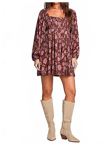 Saltwater LUXE Althea Mini Dress in Pink (view 2)