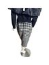 Talbots Houndstooth Black White Wool Skirt Size 12 - photo 7