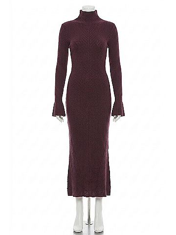 Favorite Daughter Be Your Girl Dress in Burgundy Dahlia (view 1)
