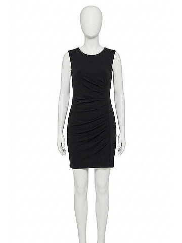 Velvet by Graham & Spencer Lishan Matte Jersey Dress in Black (view 1)