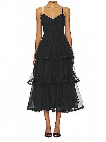 Astr Theiria Dress in Black (view 2)
