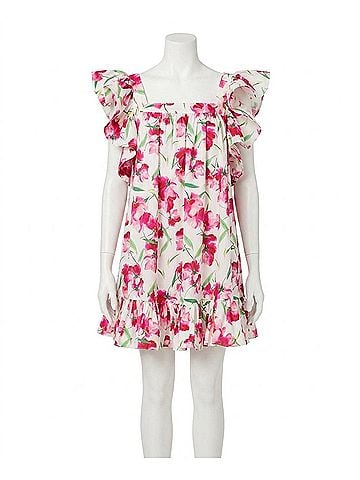 MISA Los Angeles Selma Dress in White (view 1)