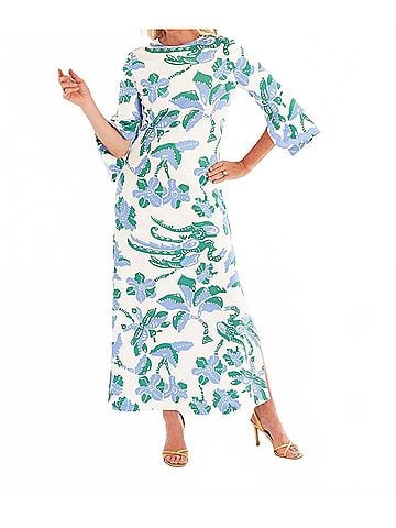 CK Bradley New York Cassandra Dress in Lingren Peri (view 2)