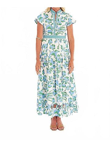CK Bradley New York Doon Dress in Lingren Peri (view 2)