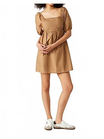 Steve Madden Inara Mini Dress in Toast (view 2)