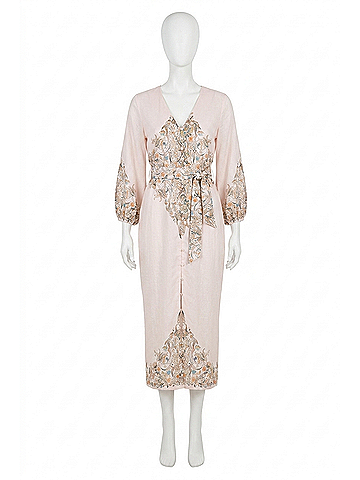 Cleobella Seema Midi Dress in Bella Mer Print (view 1)