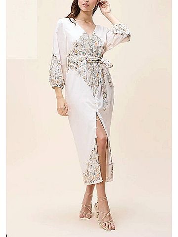 Cleobella Seema Midi Dress in Bella Mer Print (view 2)
