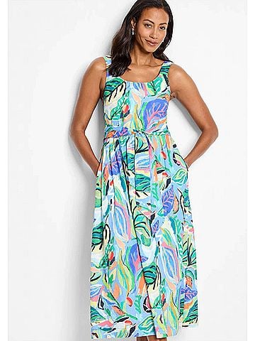 Nic + Zoe Sophie Midi Dress in Island Beat (view 2)