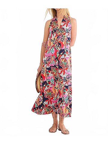 Nic + Zoe Kauai Garden Lorin Dress in Red Multi (view 2)