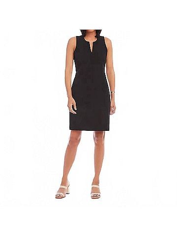 Karen Kane Audrey Mini Dress in Black (view 2)