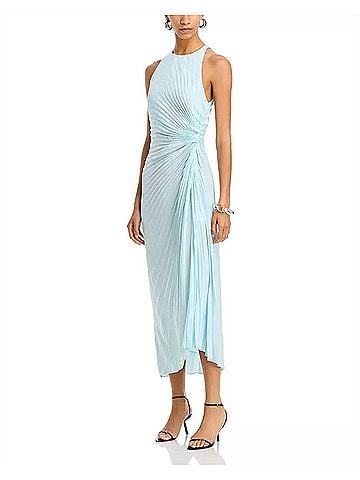 A.L.C. Cascade Reagan Dress in Light Blue (view 2)