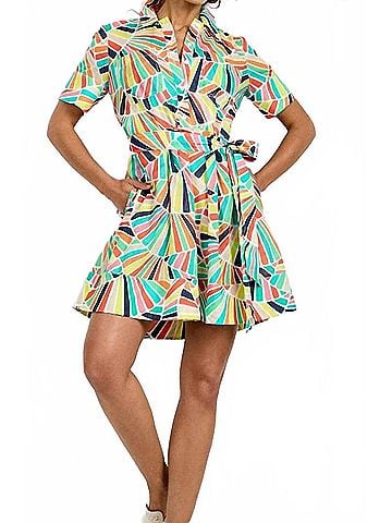 Trina Turk Misola Dress in Multi Color (view 2)