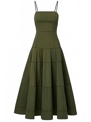 Veronica Beard Ilona Dress in Army (view 1)