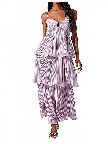 Astr Lupin Dress in Lilac (view 2)